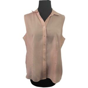 Talbots Wrinkle Resistance Sleeveless Shirt